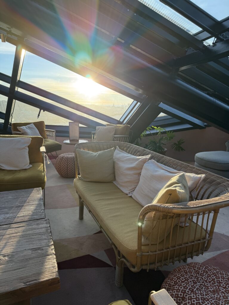 relaxation area at pachanga pool club and spa 